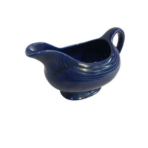 Fiestaware Gravy Boat Cobalt Blue Fiestas HLC Homer Laughlin Company